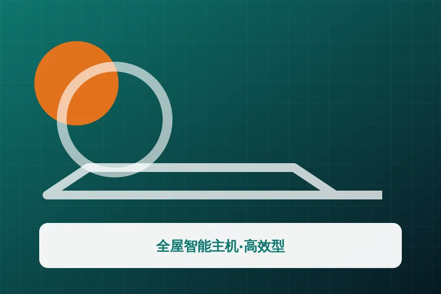 全屋智能主机·高效型应用示意图