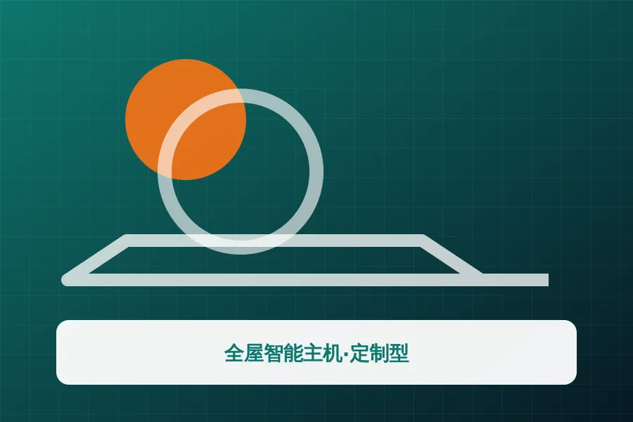全屋智能主机·定制型应用示意图